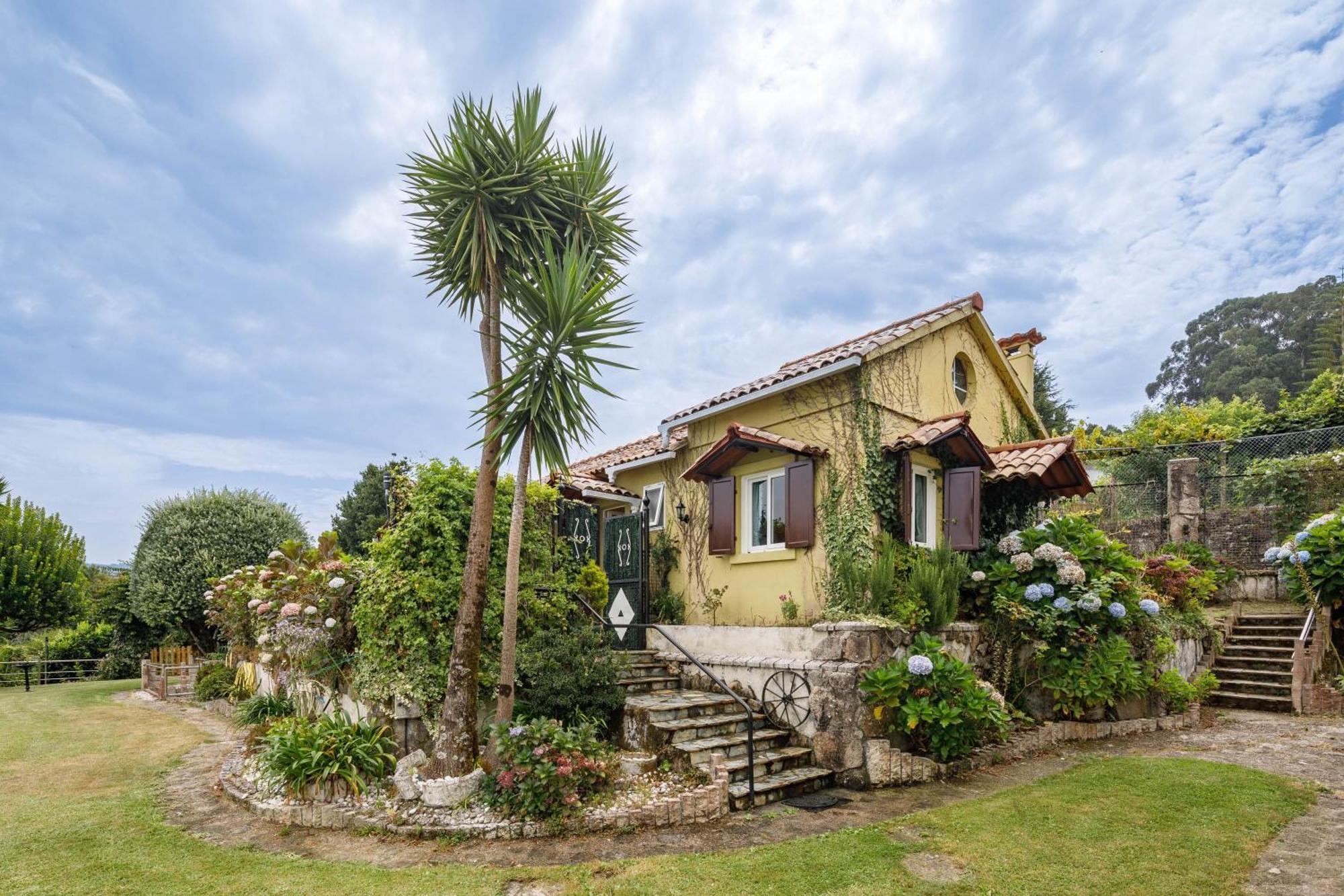 Casa Vieje De Bueu Vila Exterior foto